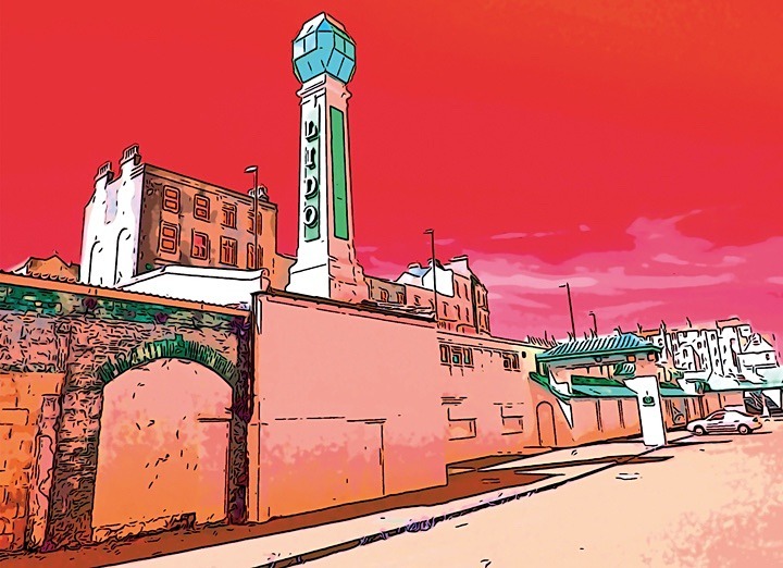 Cliftonville greetings card