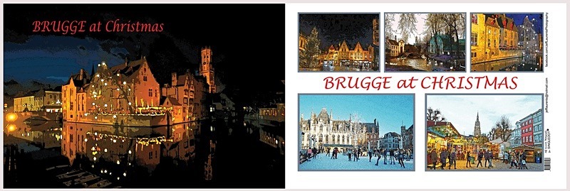 Bruges at Christmas Placemat