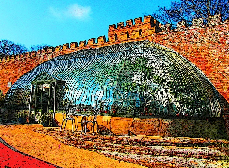 Ramsgate Italianate Greenhouse Greetings Card