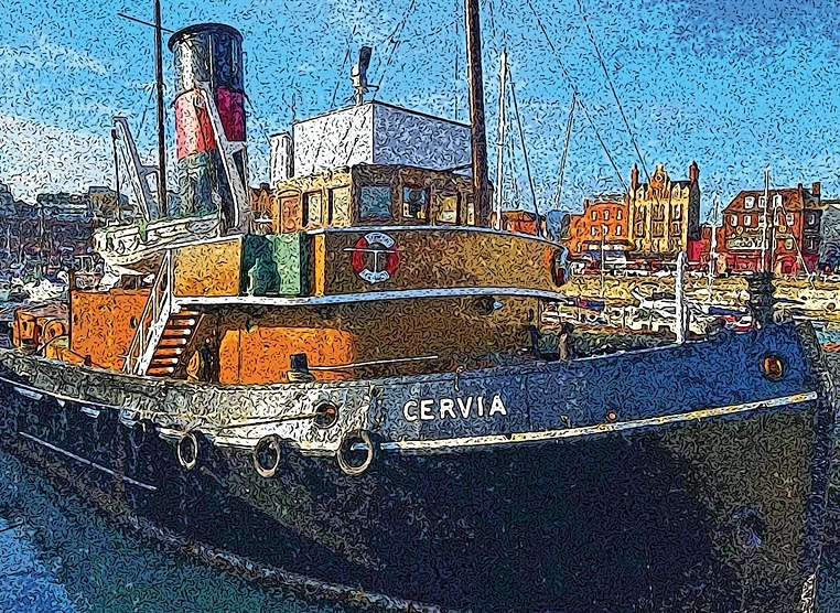 The Cervia, Ramsgate Greetings card