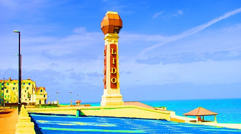 Photographic print, Summer Lido, Cliftonville