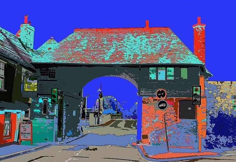 Photographic print, Barbican and Tollbridge, Sandwich