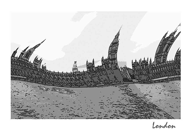 Postcard of Westminster Palace London