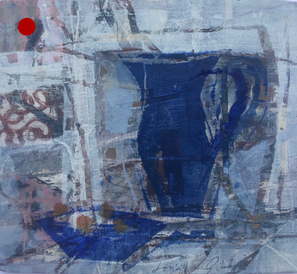 The Blue Jug & Dish - Quiet Water