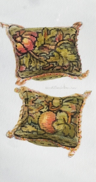 Two Pin Cushions - Continue