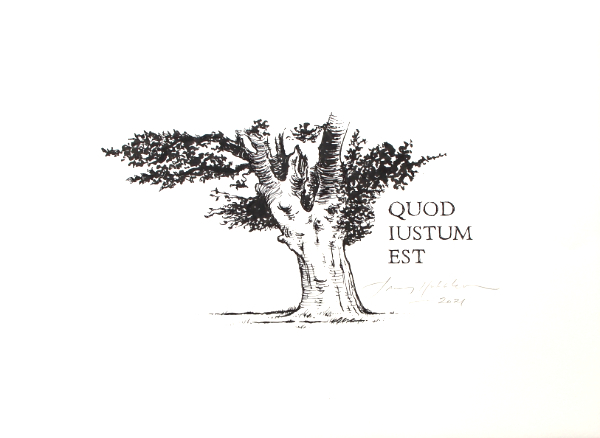 Quod Iustum est - ink