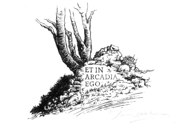 Et in Arcadia Ego - ink