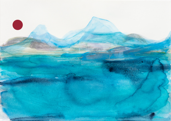 Floating High_ Mull Watercolour SOLD - Rhythm and Blues