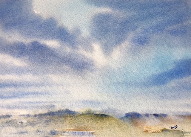 Big Sky over Hartwoodmyres - Walks in the Borders