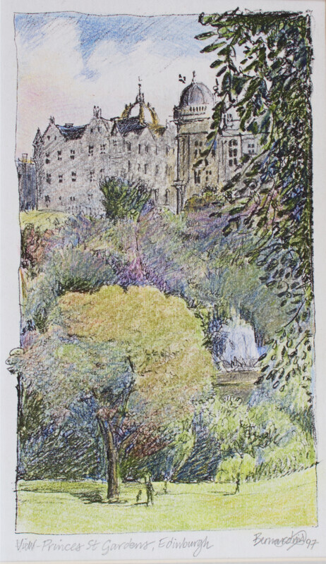 View of Princes Street Gardens - Still Glory
