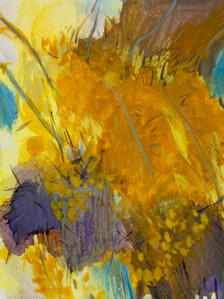 Swathes of Indian yellow - Rhythm and Blues