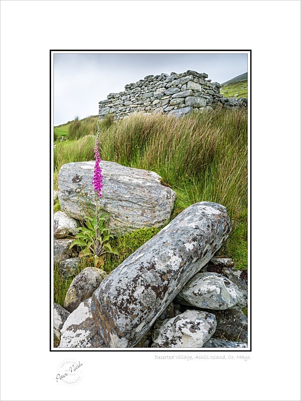 01 9x12 2021-480C Deserted Village Achill Island Co Mayo - Mayo