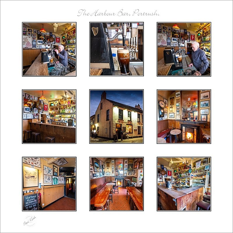 16x16 The Harbour Bar Portrush - Copy - Square Format