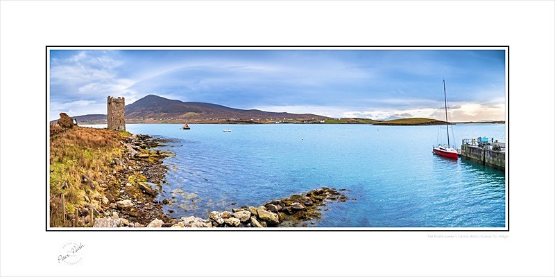 03 12x24 2022-039CP The pirate queens castle Achill Island Co Mayo - Mayo