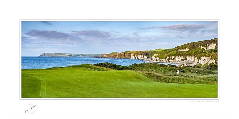 03 12x24 2019-524CP 5th Green at Royal Portrush Golf Course - Co. Antrim