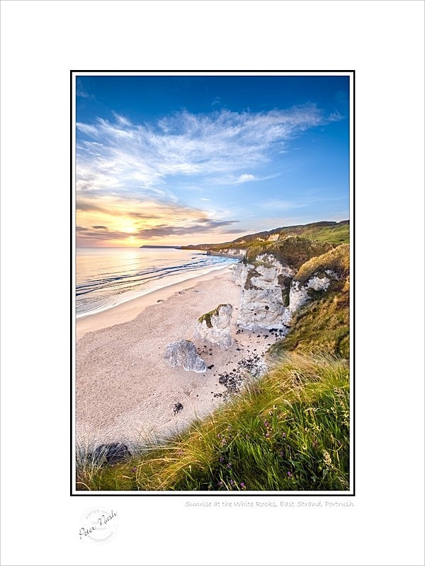 2020-160C Sunrise at the White Rocks East Strand Portrush - Co. Antrim