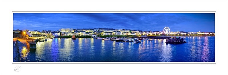 2019-622CP Portrush Harbour at Dusk - Co. Antrim
