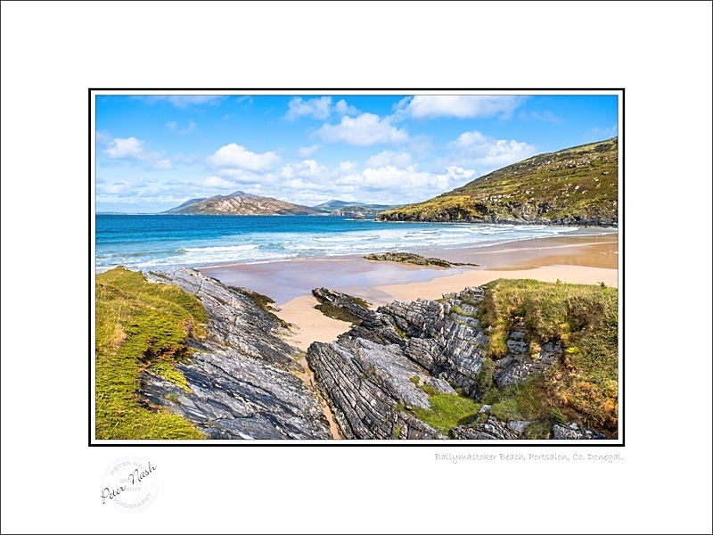 01 9x12 2020-452C Ballymastoker Beach Portsalon Co Donegal - Donegal