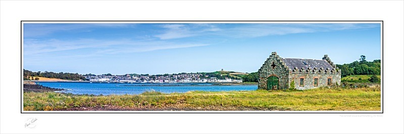 02 8x24 2022-479CP The old boat house and Portaferry - Down
