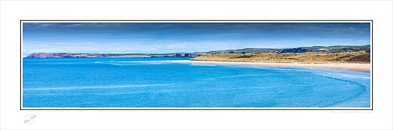 02 8x24 2025-001CP View from the Gallery East Bay Portrush - Co. Antrim