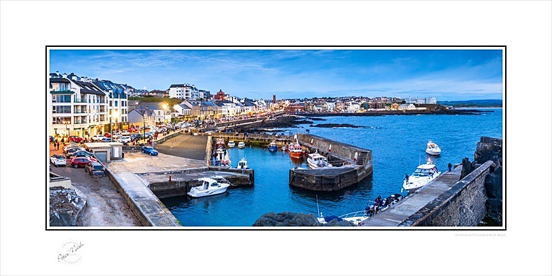 03 12x24 2019-1052CP Portstewart Promenade at dusk - Co. Derry/Londonderry
