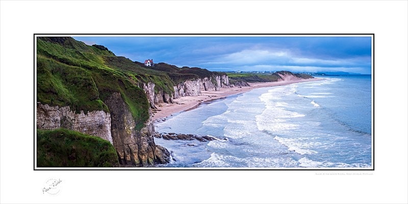 2020-393CP Dusk at the White Rocks East Strand Portrush - Co. Antrim