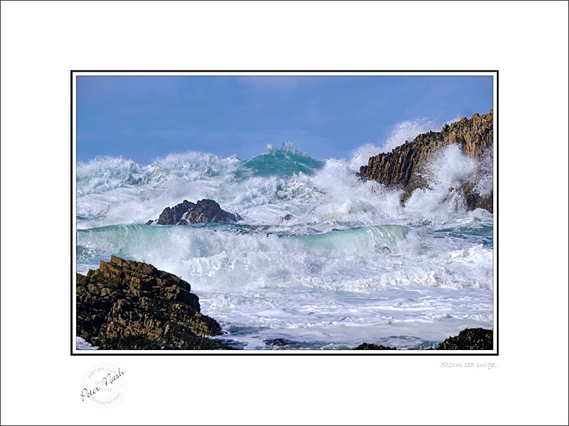 01 9x12 2020-061C Storm sea surge - Donegal