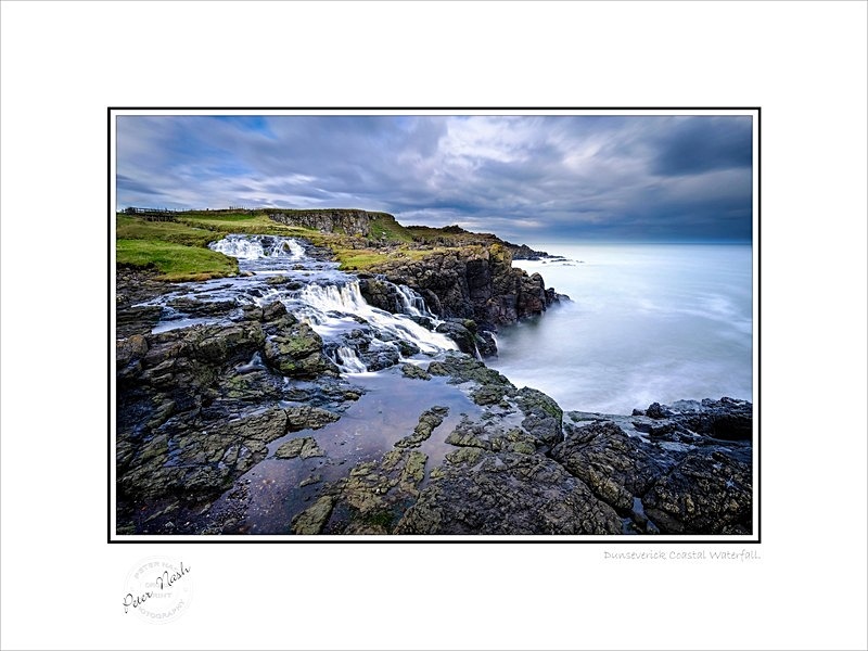 2014-150C Dunseverick Coastal waterfall - Co. Antrim