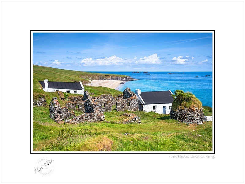 01 9x12 2023-548C Great Blasket Island Co kerry - Kerry
