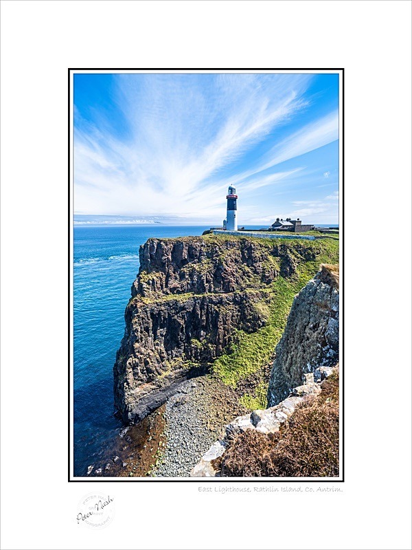 01 9x12 2021-128C East Lighthouse Rathlin Island Co Antrim - Co. Antrim