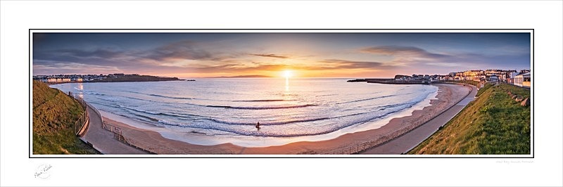 2020-089CP West Bay Sunset Portrush - Co. Antrim