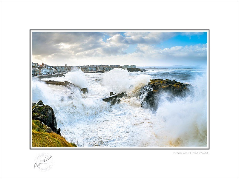 01 9x12 2022-001C Storm waves Portstewart - Co. Derry/Londonderry