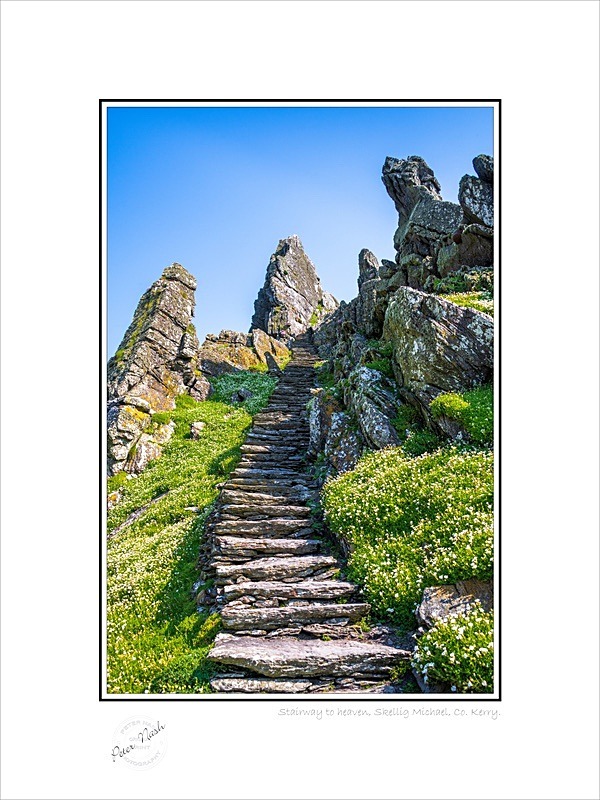 01 9x12 2023-943C Stairway to heaven Skellig Michael Co Kerry - Kerry