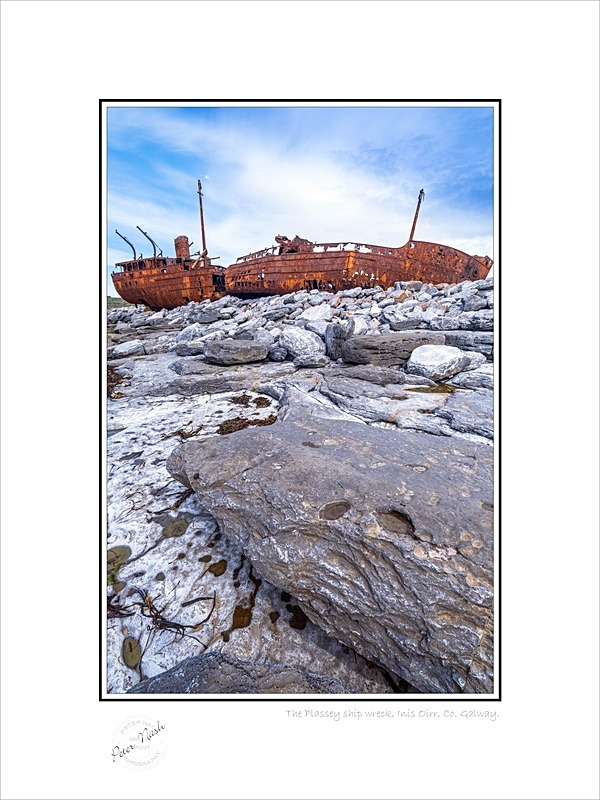 01 9x12 2021-572C The Plassey ship wreck Inis Oirr Co Galway - Galway