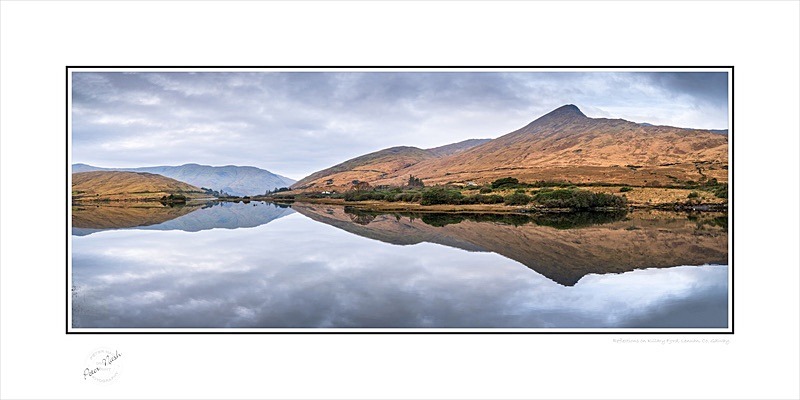 03 12x24 2022-065CP Reflections on Killary Fjord Lenaun Co galway - Galway