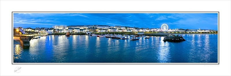 2019-621CP Portrush Harbour at Dusk - Co. Antrim