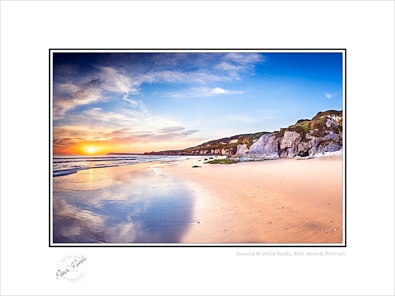 2020-145C Sunrise at White Rocks East Strand Portrush - Co. Antrim