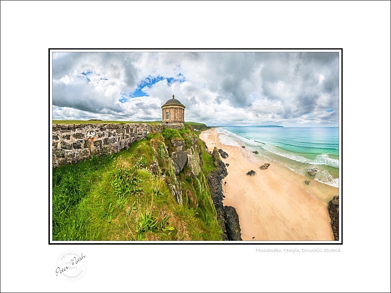 01 9x12 2017-408CP Mussenden Temple Downhill Strand - Co. Derry/Londonderry