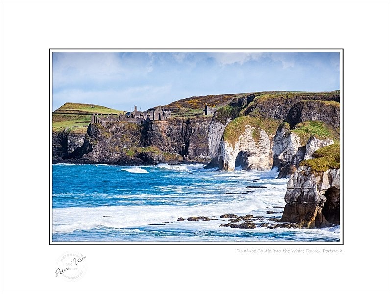 2019-276C Dunluce Castle and the White Rocks Portrush - Co. Antrim