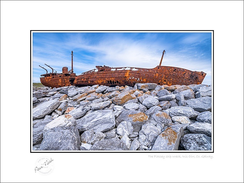 01 9x12 2021-570C The Plassey ship wreck Inis Oirr Co Galway - Galway