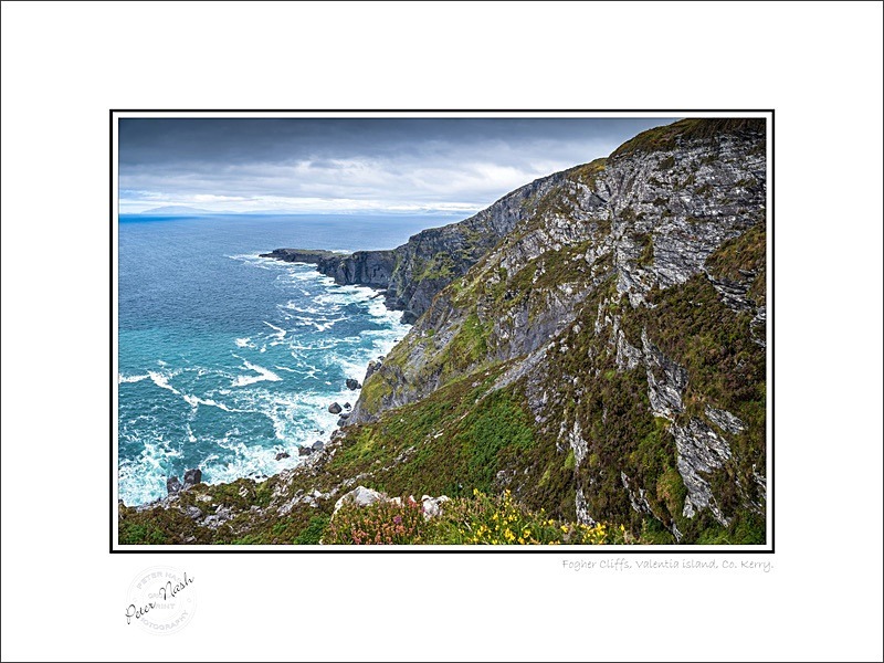 01 9x12 2021-370Cp Fogher Cliffs Valentia Island co Kerry - Kerry