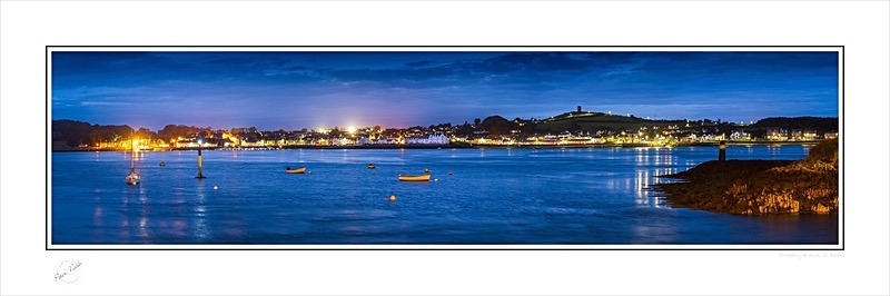 02 8x24 2020-403CP Portaferry at dusk Co Down - Down