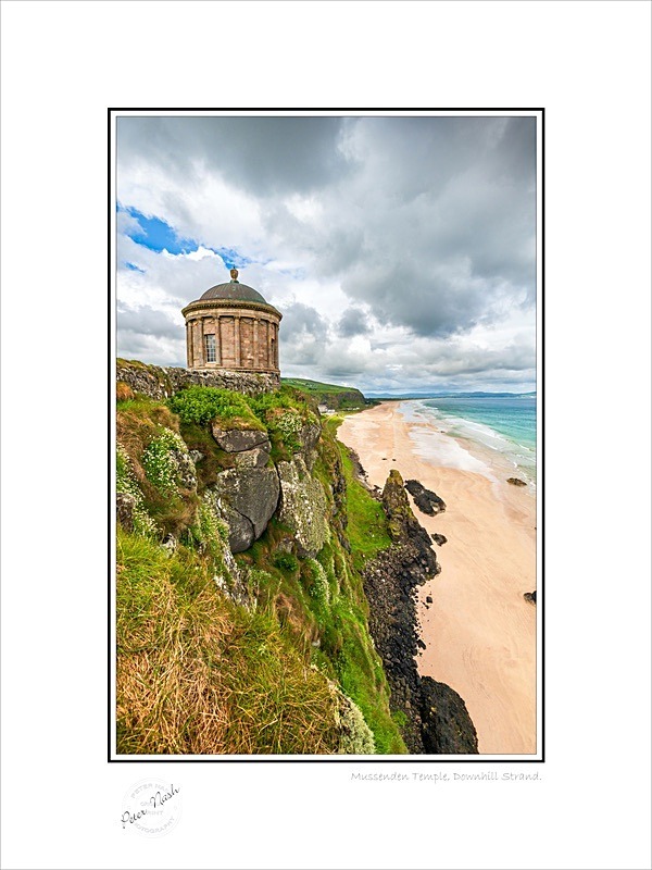 01 9x12 2017-402C Mussenden Temple Downhill Strand - Co. Derry/Londonderry