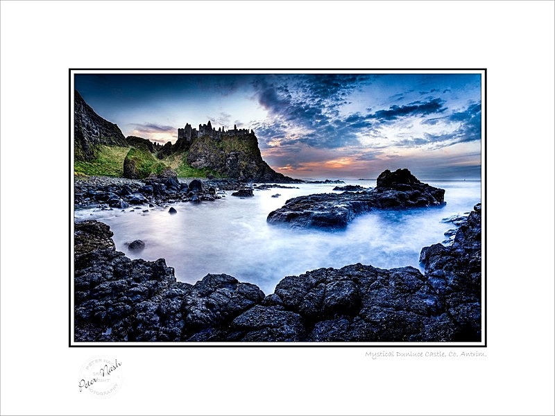 2014-050C Mystical Dunluce Castle Co Antrim - Co. Antrim