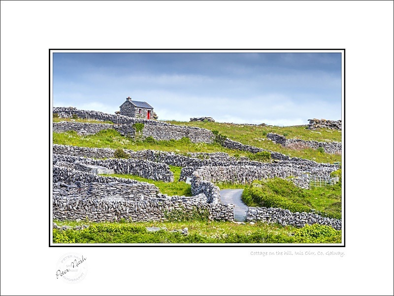 01 9x12 2021-581C Cottage on the hill Inis Oirr Co Galway - Galway