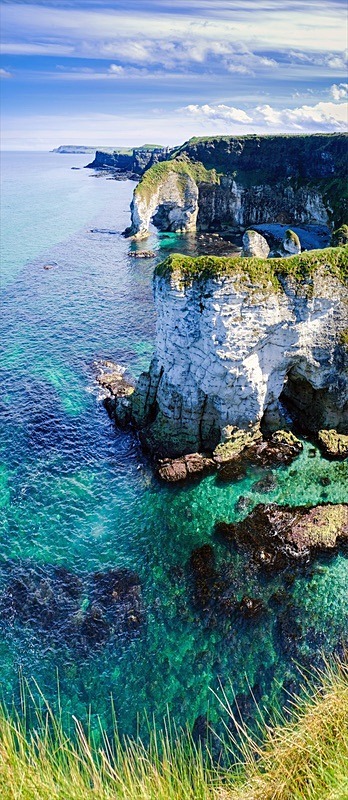 20x48 2019-454CP Wishing Arch White Rocks Portrush Co Antrim - Canvas