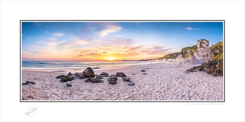 2020-151CP Sunrise at the White Rocks East Strand Portrush - Co. Antrim
