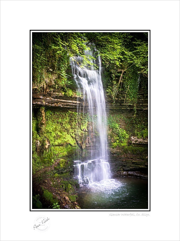 01 9x12 2019-551C Glencar waterfall Co Sligo - Sligo