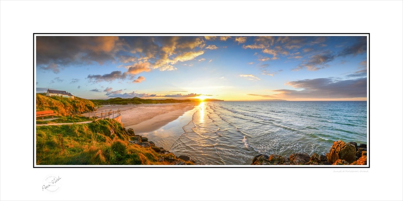 2013-057CP Sunset at Portstewart Strand - Co. Derry/Londonderry