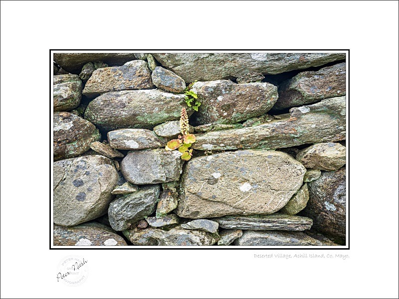 01 9x12 2021-485C Deserted Village Achill Island Co Mayo - Mayo
